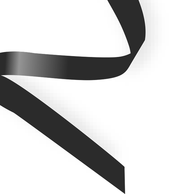 left ribbon